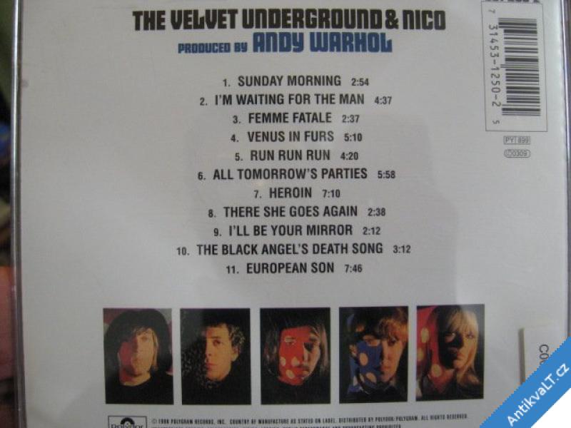 foto 
  The Velvet Underground Nico Warhol Polydor 1996 
