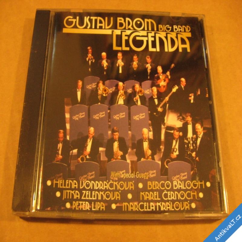 foto Gustav Brom Big Band LEGENDA various singers 1996 CD