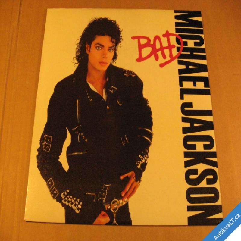 foto Jackson Michael BAD 1989 LP Supraphon stereo