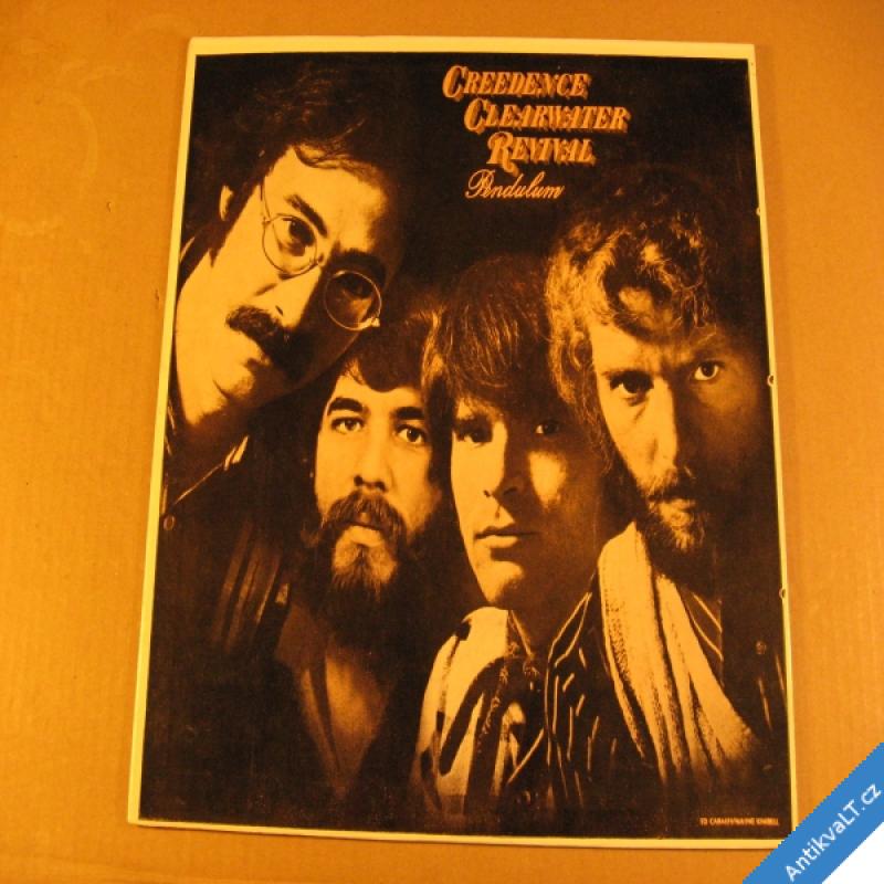 foto Creedence Clearwater Revival PENDULUM 1970 LP stereo India 