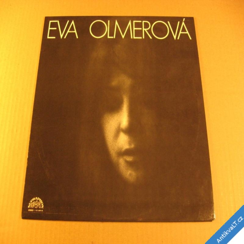 foto Olmerová Eva a Traditional Jazz Studio 1974 LP stereo