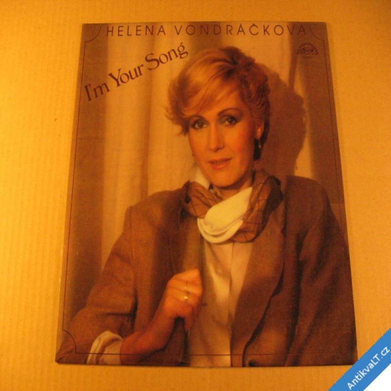 foto Vondráčková Helena I´M YOUR SONG 1985 LP stereo top