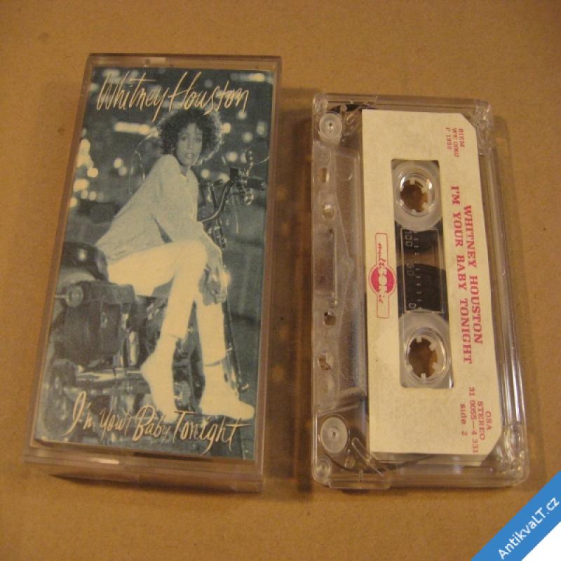 foto Houston Whitney I´AM YOUR BABY TONIGHT 1990 BMG München MC