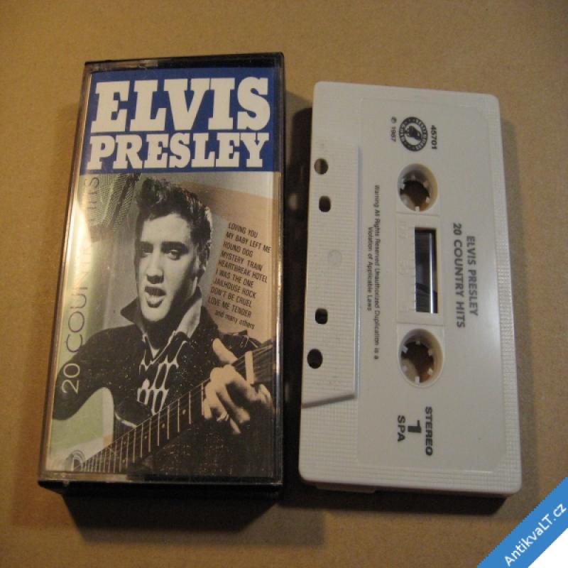 foto Presley Elvis 20 COUNTRY HITS 1987 SPA MC