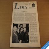 LISTY 6 prosinec 1989 časopis socialistické opozice ČSSR 