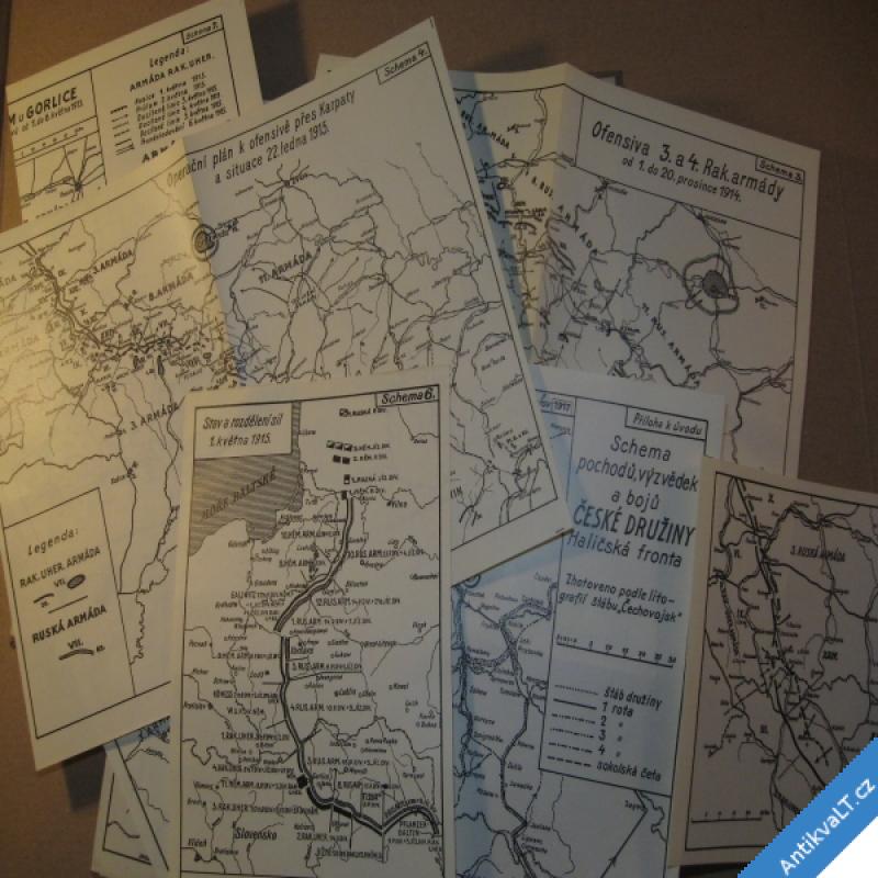 foto Gen. Klecanda V. SLOVENSKÝ ZBOROV 1934 podpis, mapy komplet Top stav