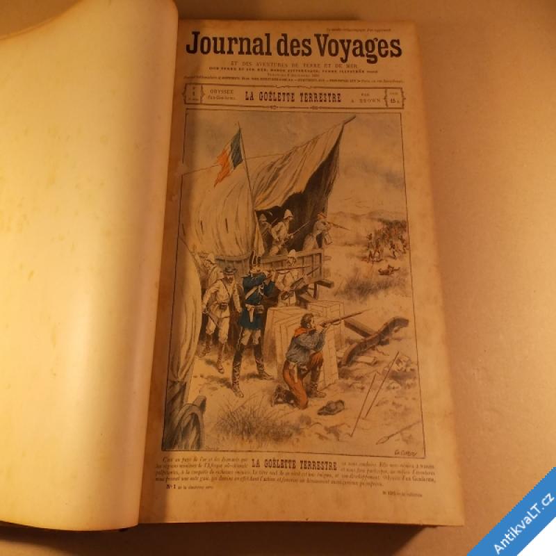 foto JOURNAL DES VOYAGES 1.Dec. 1896 - 31.Mai 1897 a 1.Juin 1897 - Nov.1897