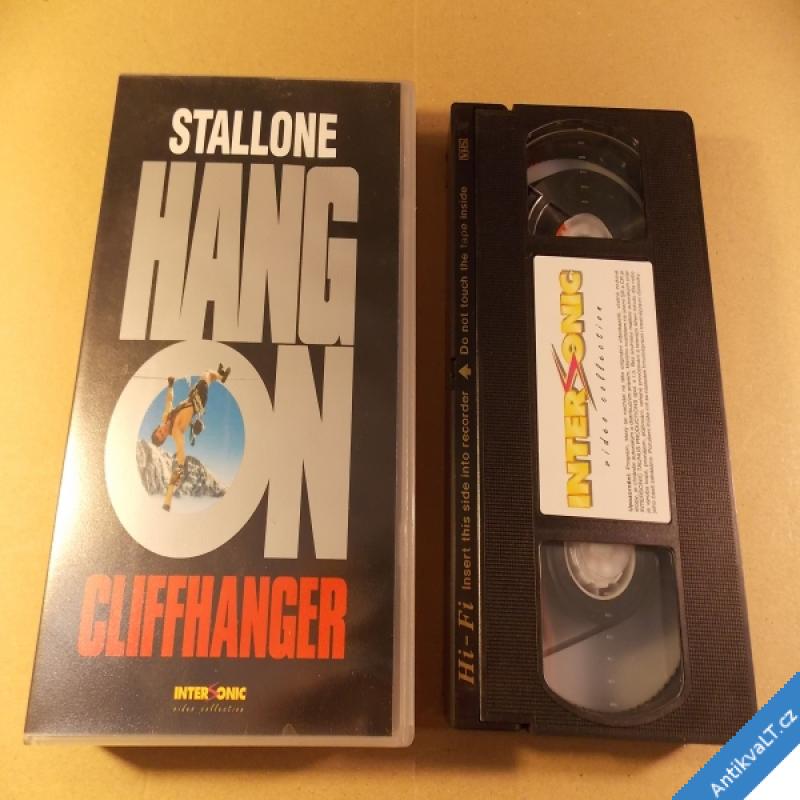 foto CLIFFHANGER HANG ON Stallone Sylvester 1994 INTERSONIC VHS