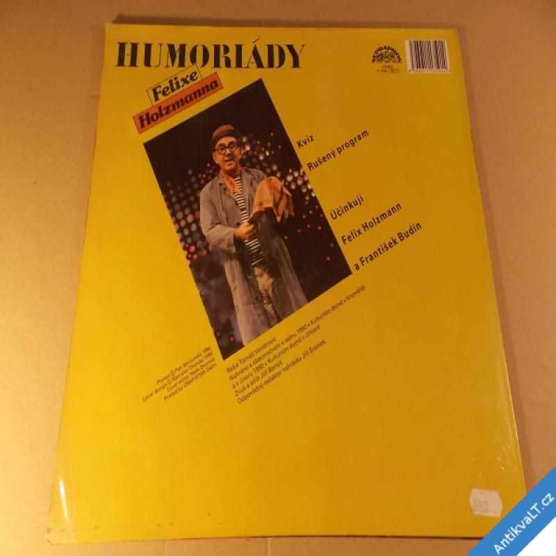 foto HUMORIÁDA FELIXE HOLZMANNA 1991 LP stereo